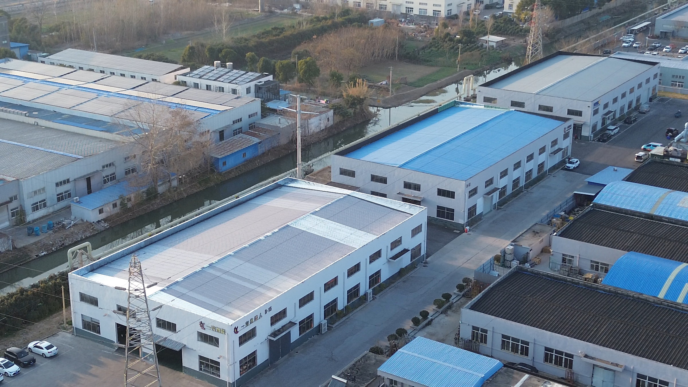 一言激光制造基地航拍实景