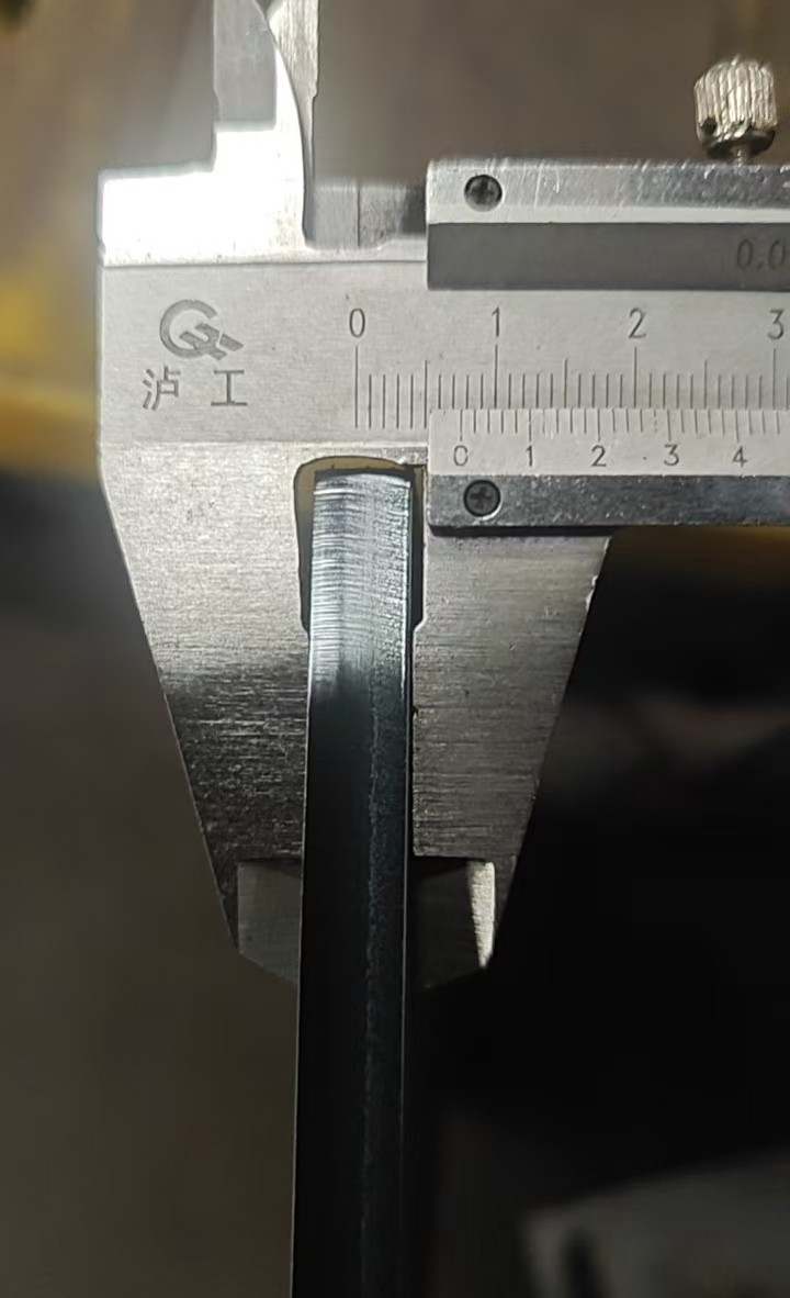 6000W激光切割样件卡尺测量资料